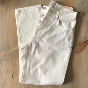 NWOT Everlane 90s Cheeky Jean in Bone